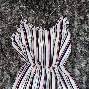 Striped Jumpsuit